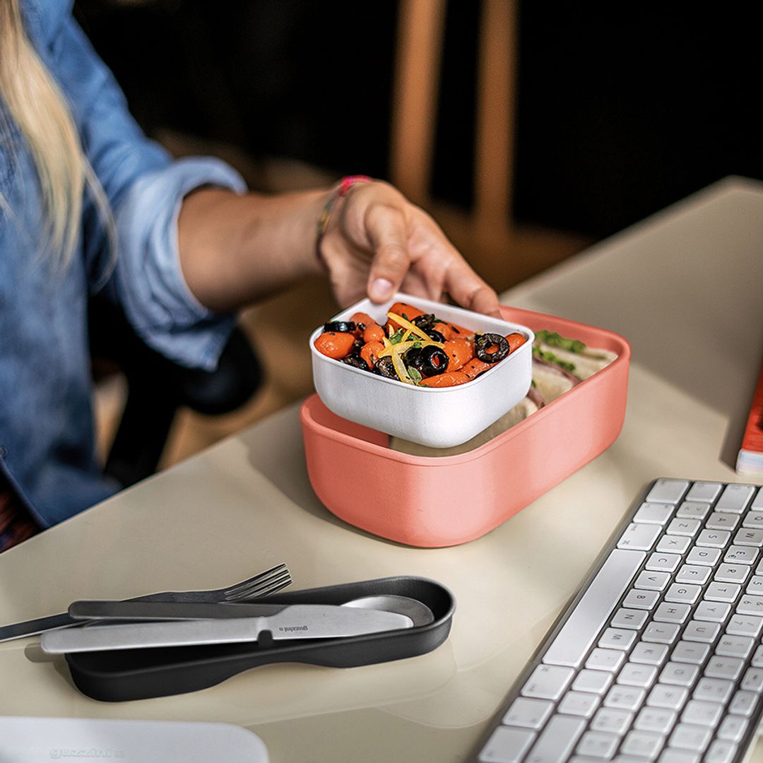 Ланч-бокс On The Go красный (900 мл) Ланч-бокс On The Go красный (900 мл)