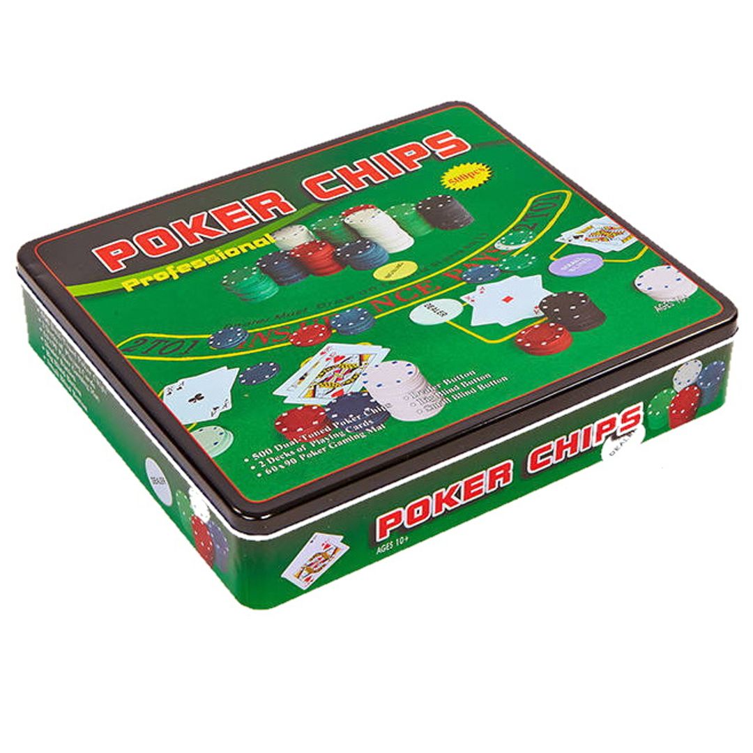 Покерный набор Poker Chips (500 фишек)