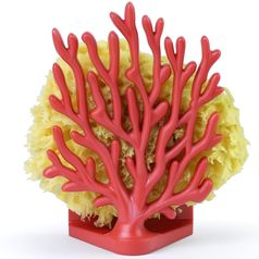 Держатель для мочалок Coral Sponge (Красный)