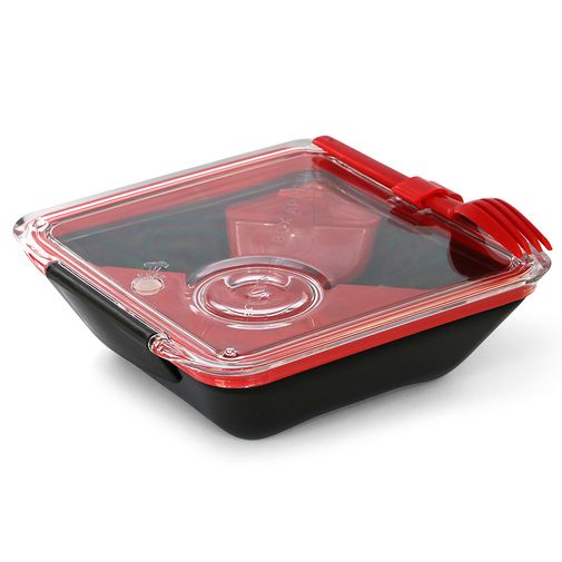 Ланч-бокс Box Appetit (Красный с черным)