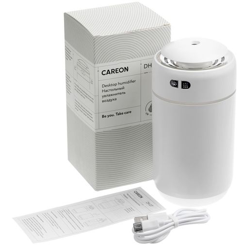 Настольный увлажнитель воздуха с подсветкой DH07 (белый)