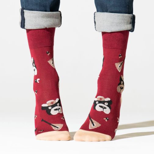 Носки Клюквенная тема