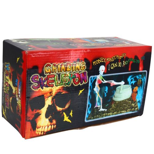 Копилка Поющий скелет Grinding skeleton