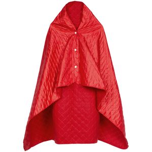 Плед-пончо для пикника SnapCoat (Красный)