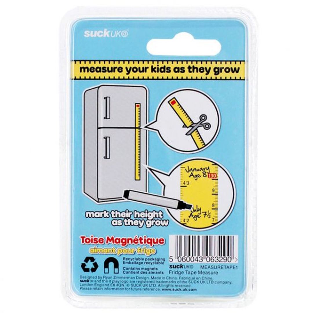 Магнит на холодильник для измерения роста