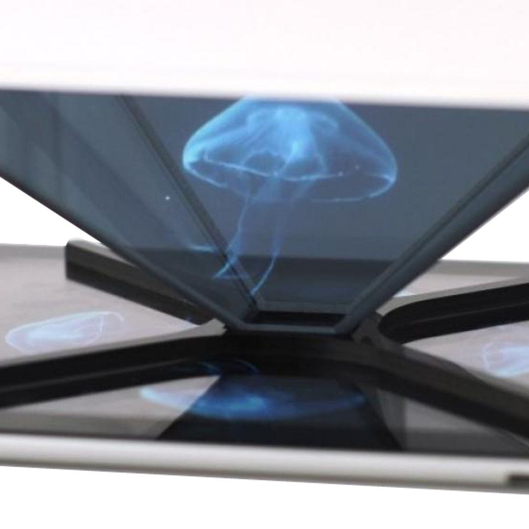 Голографическая пирамида для смартфона и планшета HOLHO