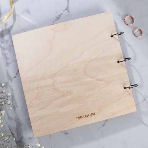 Книга пожеланий в деревнной обложке Резная Книга пожеланий в деревнной обложке Резная