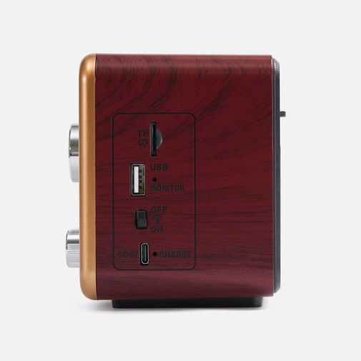 Bluetooth-колонка с радио Listenberg (коричневый)