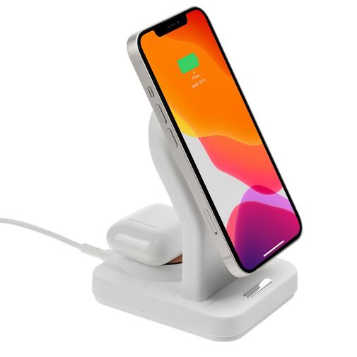 Зарядная станция с подсветкой Cooper Duo (Белая)