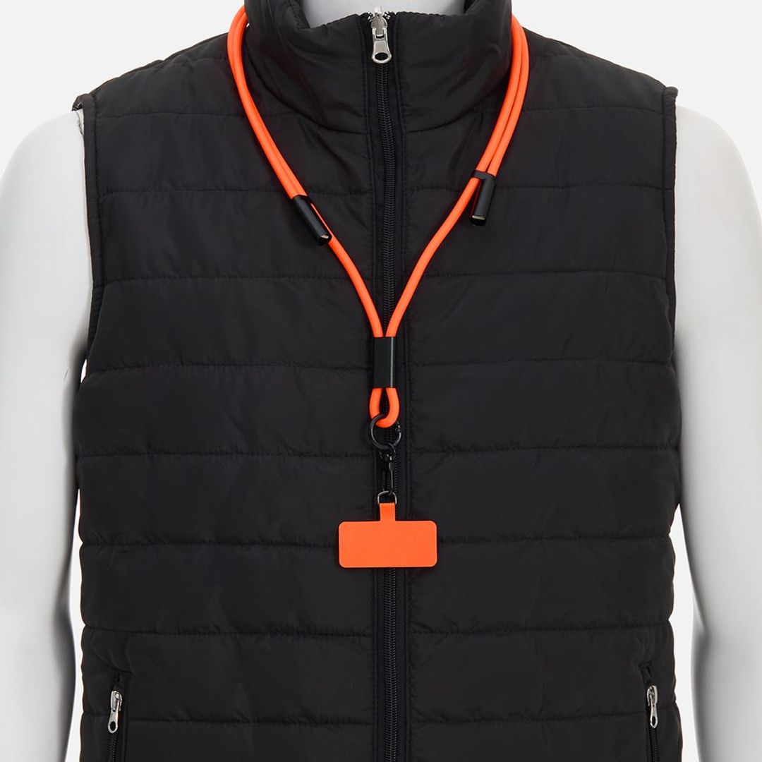 Кабель-ланьярд energyFlex Power Delivery 60 Вт (оранжевый)