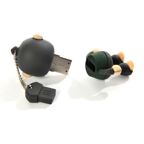 Флешка Обезьянка 16 Гб (Коричневая) В открытом виде