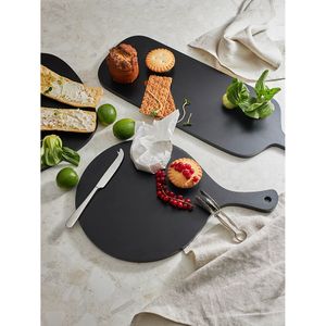 Доска сервировочная Rubris (30х45 см, черная)
