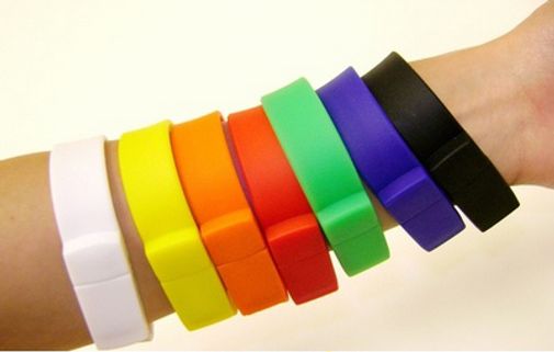 Флешка Браслет Красный 4 Гб Флешка Браслет Красный 4 Гб