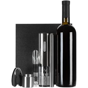 Винный набор Wine Diesel (Серебристый)
