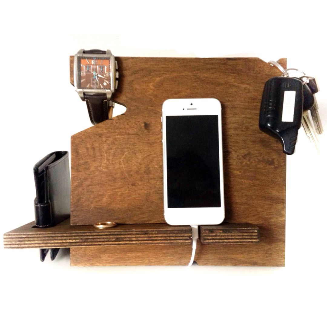 Подставка-органайзер для гаджетов Masterded (Мореный дуб) С гаджетами Подставка-органайзер для гаджетов Masterded (Мореный дуб) С гаджетами