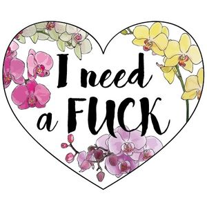 Открытка Сердечко I need a fuck Открытка Сердечко I need a fuck