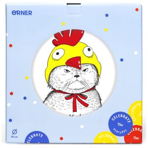 Тарелка Кот в костюме Ко