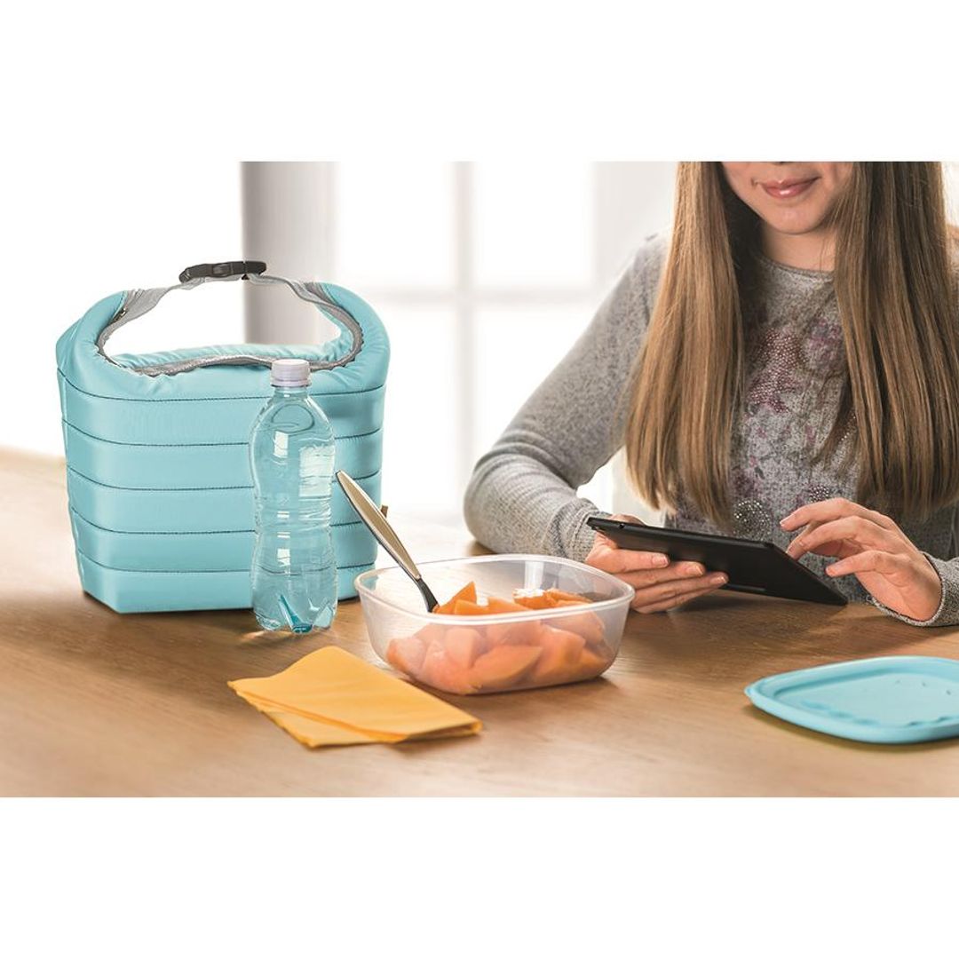 Набор из термосумки и контейнера Handy оранжевый (1,4 л) Набор из термосумки и контейнера Handy оранжевый (1,4 л)