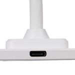 Настольная лампа с беспроводной зарядкой Modicum (белый)