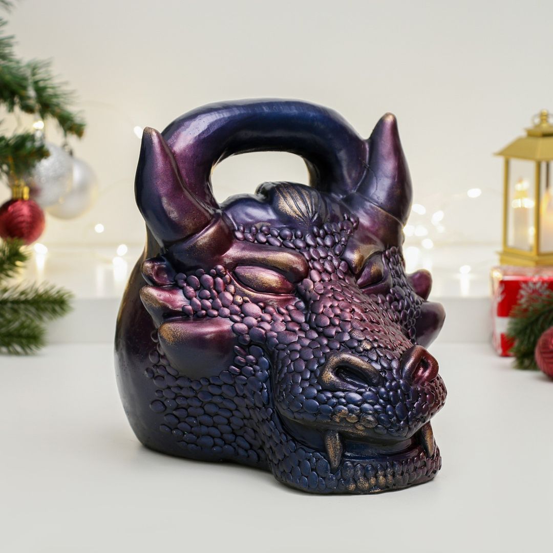 Копилка Гиря Дракон (Синий космос) Копилка Гиря Дракон (Синий космос)