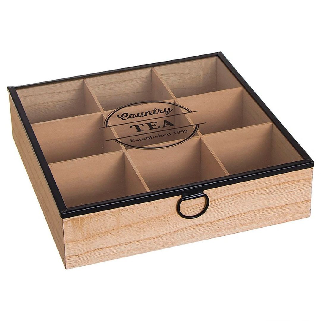 Бокс для чайных пакетиков Weston (9 секций) Бокс для чайных пакетиков Weston (9 секций)