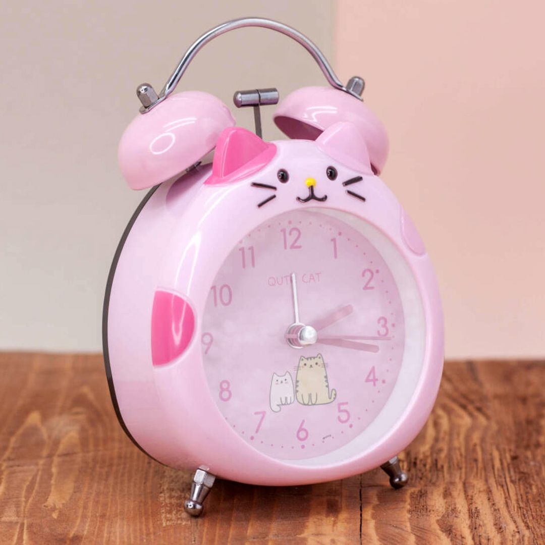 Часы с будильником Кошка Cat