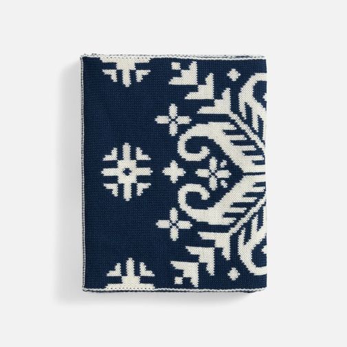 Шарф Wintertude M (синий с белым)