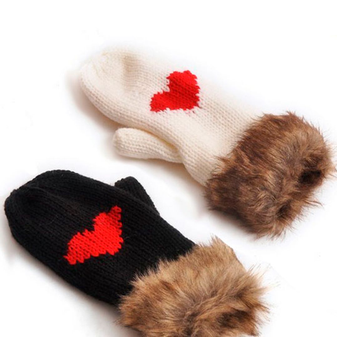 Сердечные Варежки