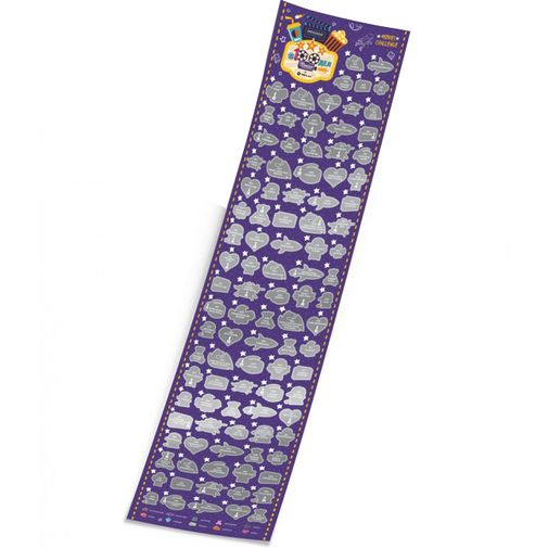 Скретч-постер 100 фильмов Movies Edition