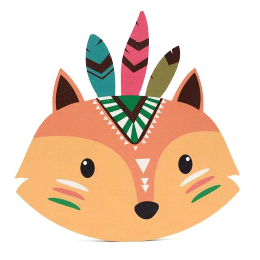 Декор для стены Лиса-индеец