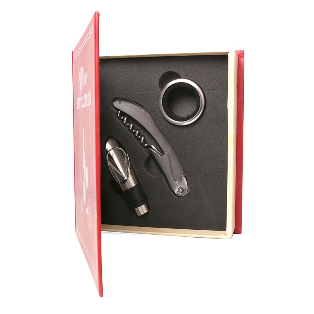 Подарочный винный набор Book (3 предмета) Подарочный винный набор Book (3 предмета)