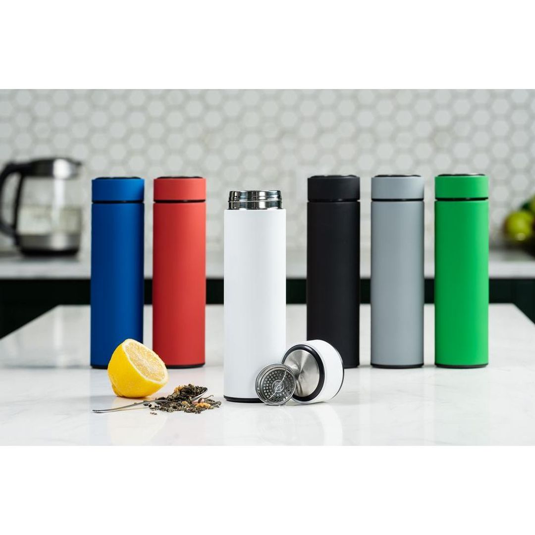 Термос с ситечком Percola (Черный) Термос с ситечком Percola (Черный)