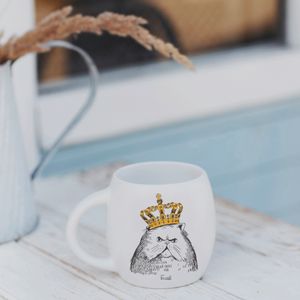 Кружка Кот в короне Еще
