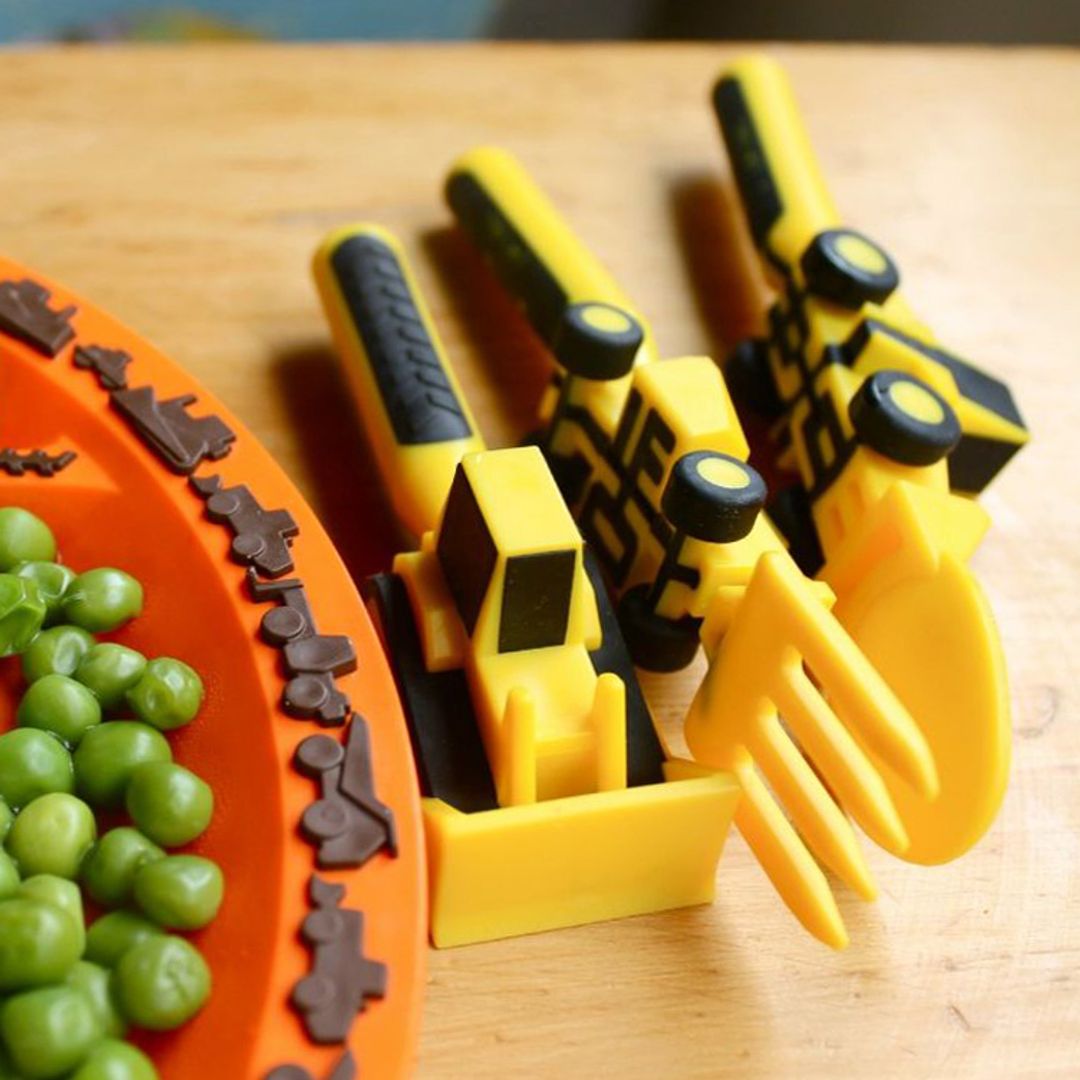 Набор детских столовых приборов Трактор