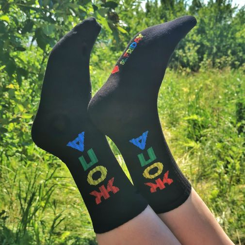 Носки спортивные Читаю новости