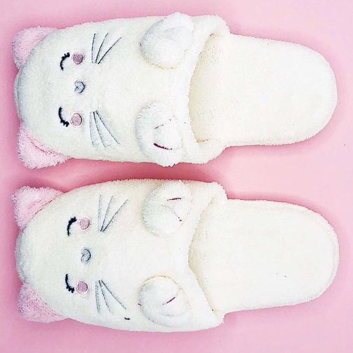 Тапочки Спящие котята Sleeping cat Тапочки Спящие котята Sleeping cat