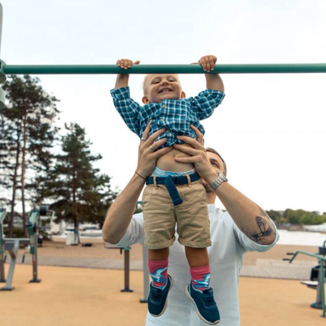 Носки детские Динозаврики на велике