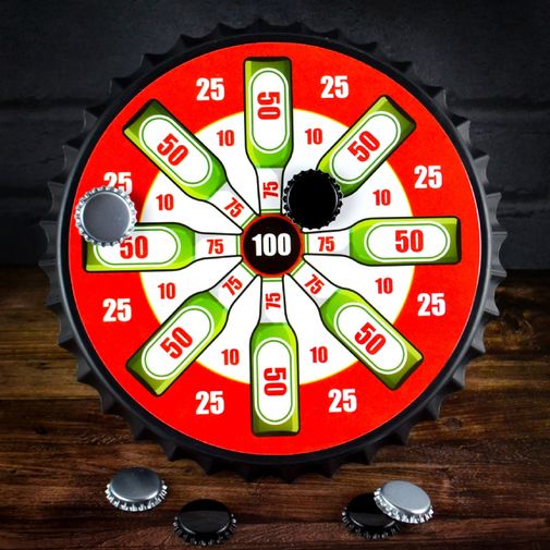 Дартс магнитный для пивных крышек Дартс магнитный для пивных крышек