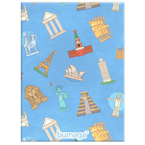 Обложка для паспорта Bumaga Travel