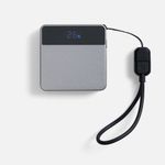 Внешний аккумулятор с беспроводной зарядкой Aura Power 5000 мАч (серый)