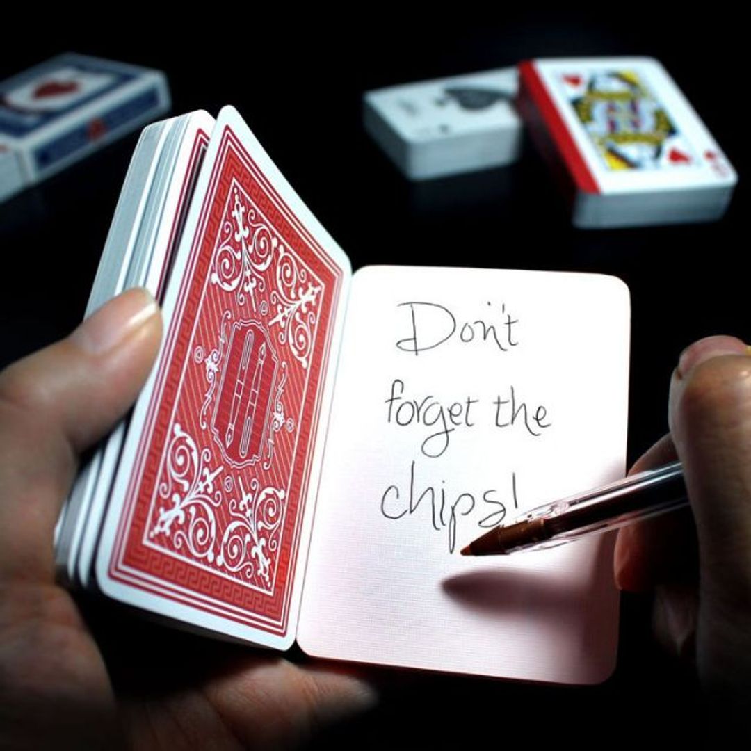 Блокнот Игральные карты Playing Cards