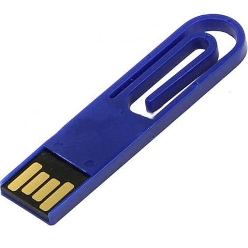 Флешка Скрепка 8 Гб (Синий) Флешка Скрепка 8 Гб (Синий)