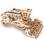Механический 3D Пазл Ugears Комбайн Полностью деревянный
