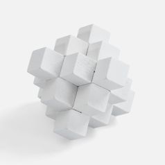 Набор из 3 головоломок Tickler Arcade (белый)