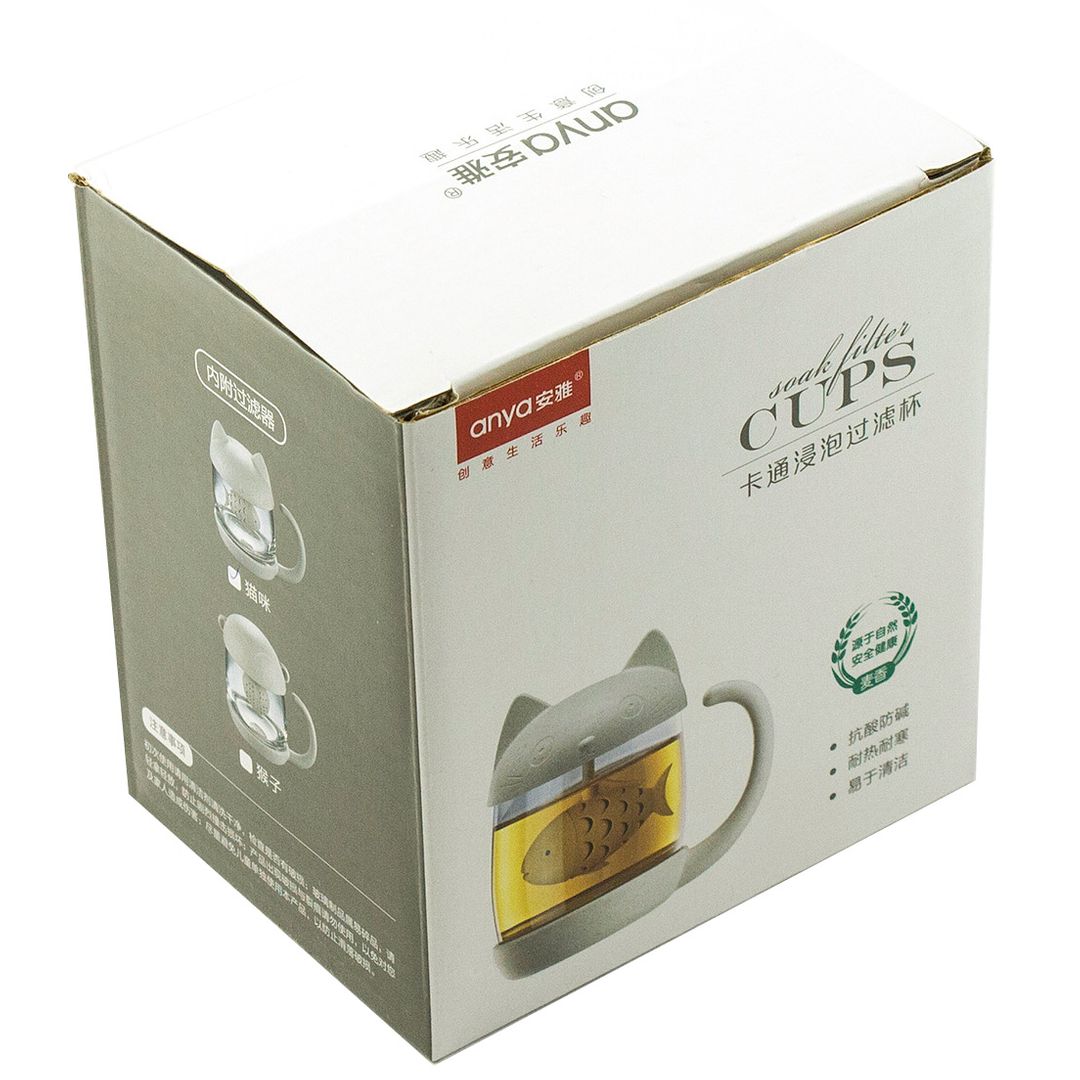 Кружка с ситечком Котенок Кружка с ситечком Котенок