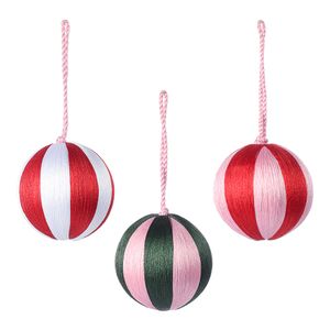 Набор елочных украшений Circus из коллекции New Year Essential, 3 шт. Набор елочных украшений Circus из коллекции New Year Essential, 3 шт.