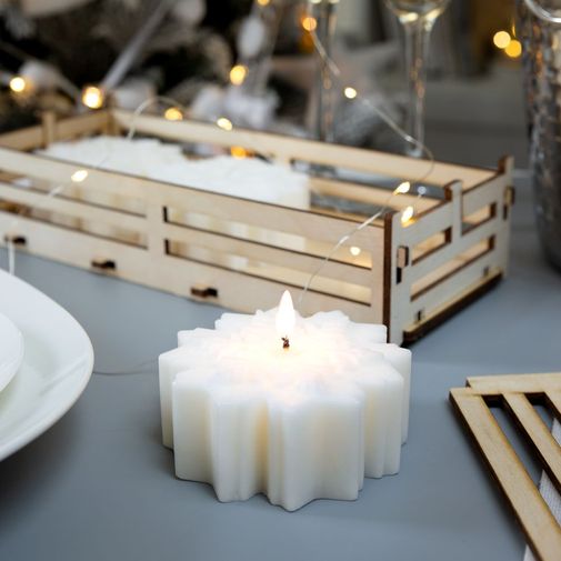 Набор свечей Snowflame (8 см) Набор свечей Snowflame (8 см)