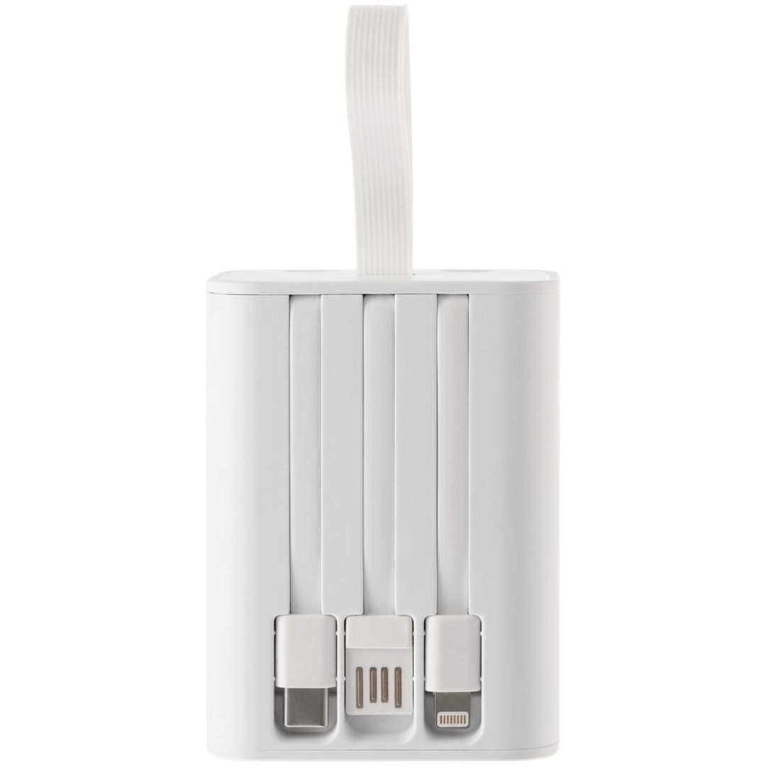 Аккумулятор c быстрой зарядкой Trellis Quick 10000 мАч (Белый)