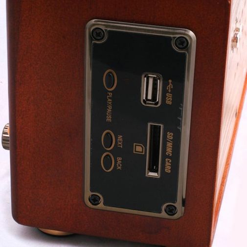 Панель управления и разъемов