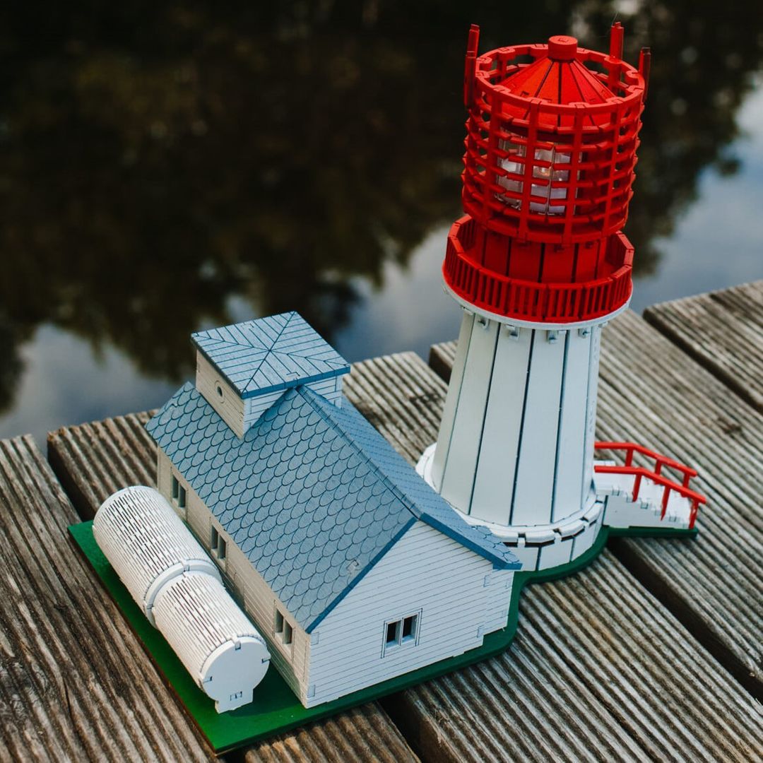 Модель сборная Маяк Линдеснес (Норвегия) Модель сборная Маяк Линдеснес (Норвегия)